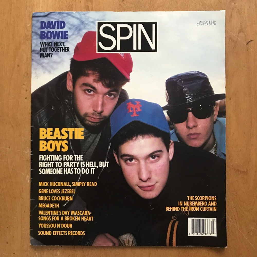 Beastie Boys Spin Magazine ‘87